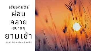 Relaxing Morning  Music ดนตรีผ่อนคลาย ยามเช้า เริ่มต้นวันใหม่  สร้างแรงบันดาลใจ และบำบัดความเครียด
