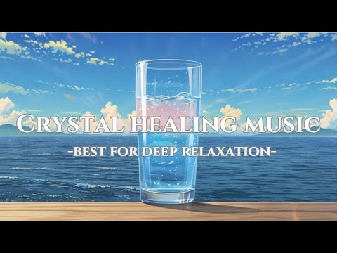 Piano crystal healing melody for deep relaxation #healingbgm #calmmusic #pianojazz #ambientmusic