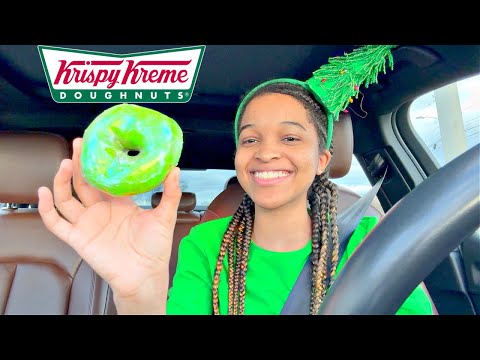 FREE Krispy Kreme St. Patrick's Day Donut (Food Review)