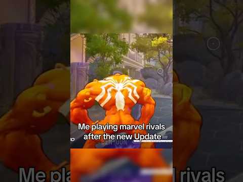 The new Venom Marvel Rivals update💀🙏🏿| #skitz #marvelrivals #Venom #update #2025 #Shorts #funny