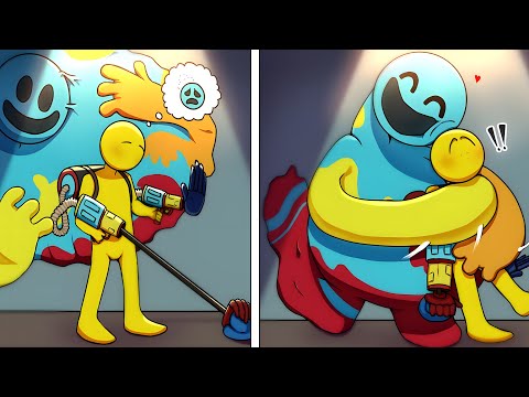 Doey and Player An invisible Guest | Poppy Playtime Chapter 4 | Comic Dub