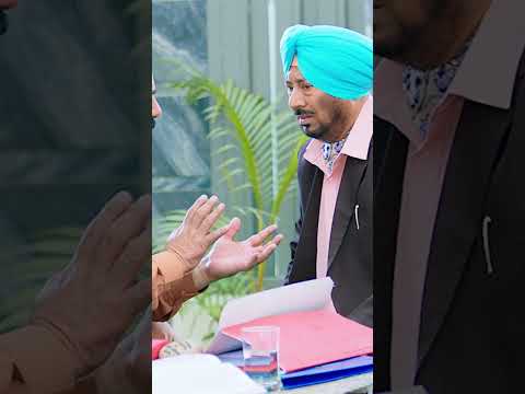 Advocate Dhllion Ne Kala Coat Kyu Paya? Carry on Jatta 3 | Punjabi Funny Clips #shorts