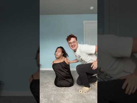 Not him pushing me!🤭😂 #duet #dance #fashion #funny #beauty #shorts #couple #fyp #viralvideo