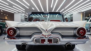 新型 2025 フォード サンダーバード コンバーチブルがついに発表 – アイコンがスタイリッシュに復活!