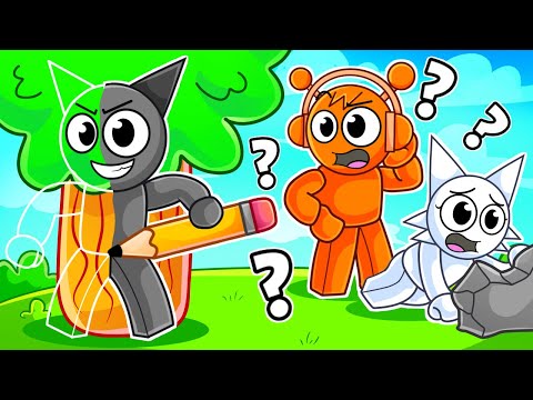 Become What You Draw Hide and Seek in Roblox..