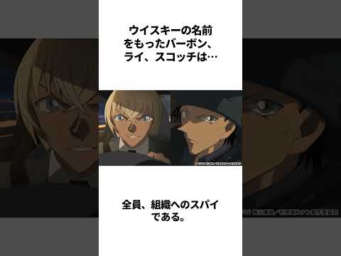 【黒の組織】男性陣のコードネームは…