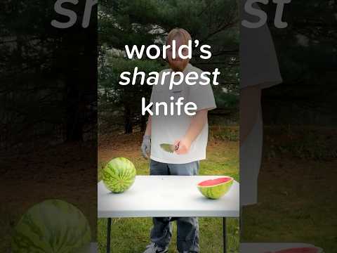 I Tested the World’s Sharpest Knife