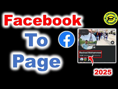 How to convert Facebook profile to page 2025 | Facebook Account to Page