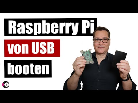Raspberry Pi 4 von USB booten - ganz einfach von externer USB Platte / SSD starten ohne SD-Karte