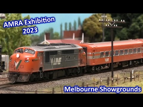 AMRA Melbourne Showgrounds Model Railway Exhibition 2023