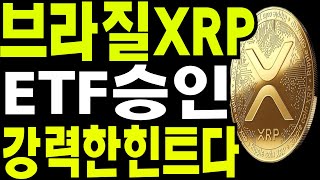 비트코인 도지코인 리플코인  브라질 XRP ETF승인  숨겨진본질? 🔥
