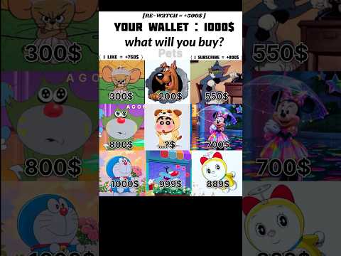 what will you buy pets?
