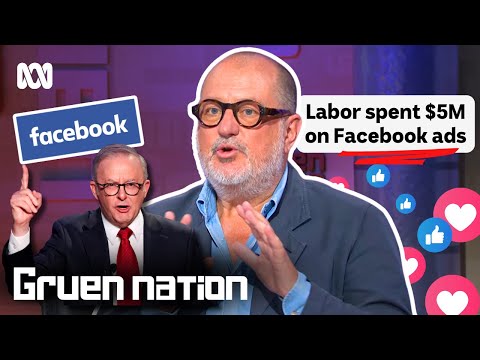 Do paid social media campaigns actually win elections? | Gruen Nation | ABC iview