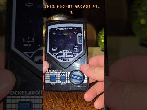1982 Pocket Arcade  part 2. #vintage #1980s  #retro #80s #80skid #90skids #90s ##game s #gamer #kid