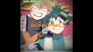 *TW: Spoilers* BKDK Edit Requested by @MaeMonkeyMha #mha #deku #bakugo #bkdk #myheroacademia