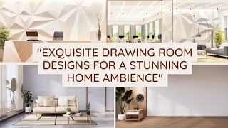 Aesthetic Perfection | Top 10 Wall Design Ideas to Beautify Your Home | @Homedecor048