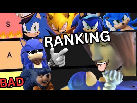 Ranking SONICS (Funny Sonic Tierlist)