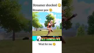 Streamer shocked my reflexe 🤫 #shorts #bgmi #youtubervsyoutuberfight