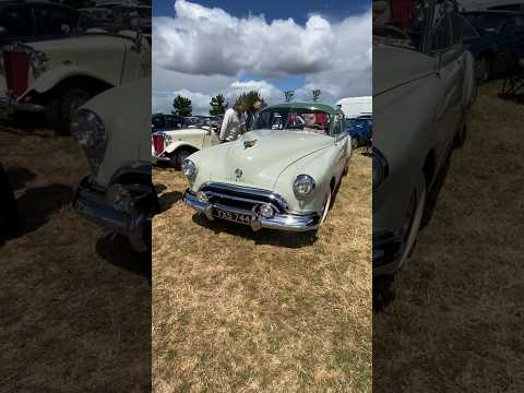 This 1948 4.2 Oldsmobile looked stunning in the sun.