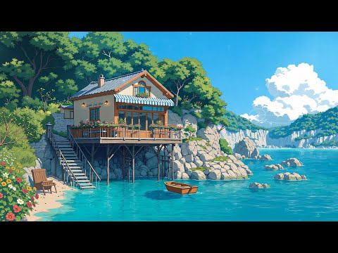 Summer Vibes 🌿 Fresh Lofi to Brighten Your Day ~ Lofi Jazz Hip Hop to Relax, Study & Unwind
