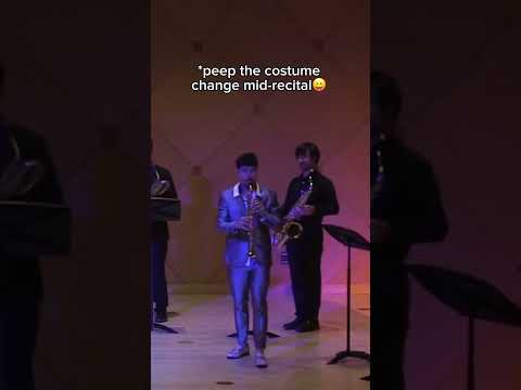 Had to close the show with a banger🔥 #concerto #classicalmusic #musician #violin #saxophone￼