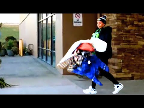 Shoplifter Goes Nuts After Caught Red-Handed