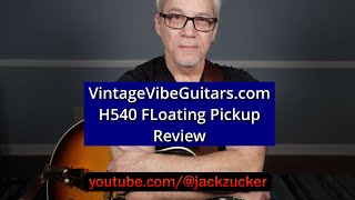 Review VintageVibe H540 Floating pickup, installed in an Ibanez GB10