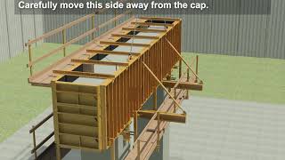 Forming Bridges with EFCO: Cycling a Cap Form with EFCO PLATE GIRDER® -- Fixed Soffit