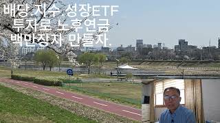 배당.지수.성장 ETF투자로 노후연금 백만장자 만들자.미국배당ETF30년 장기투자의 장점