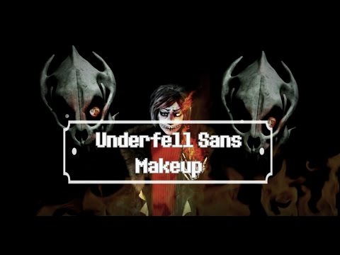 Underfell Sans Makeup Transformation