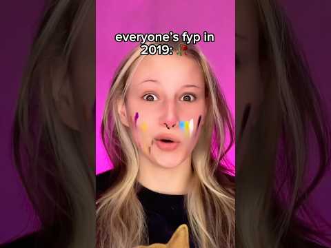 we were cringe, but free 😭 #satire #floptok #makeup #2019 #flamingo
