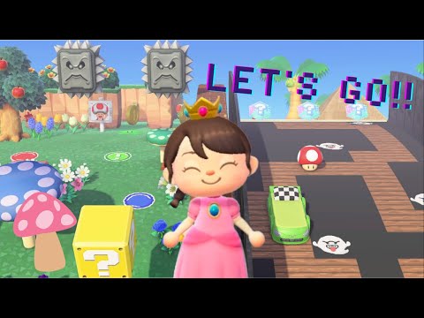 Mario ACNH Island Tour: The Ultimate Adventure! Animal Crossing: New Horizons Gameplay