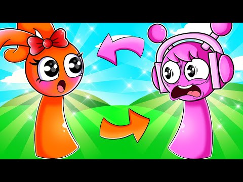 Pinki & Oren Swap Colors?! What’s Going On?! | Incredibox Sprunki Animation