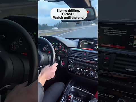 Bmw crash 😳 #foryou #bmw #drift #police #youtubeshorts #automobile #crash #carcrash #like #follow