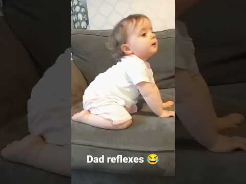 #daddy #reflexes #beautiful  #daughter #parenthood #loveit