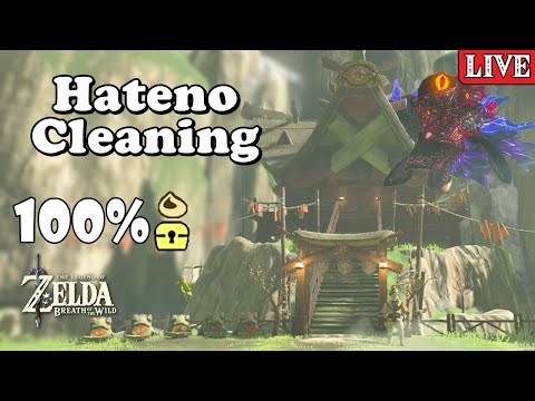 The Rest of Hateno Tower Region 100% Completion Walkthrough Zelda Breath of The Wild | BotW