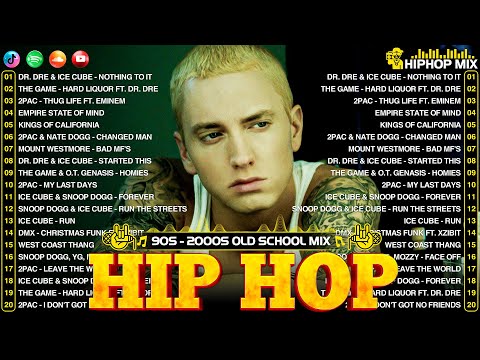90S RAP HIPHOP MIX ☠️☠️☠️ 50 Cent, Snoop Dogg,  Notorious B I G, Dr Dre,2Pac, DMX, Lil Jon and more