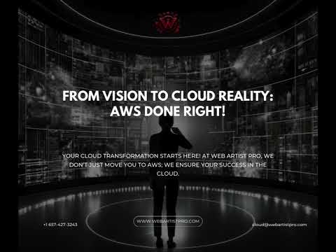 From Vision to Cloud Reality: AWS Done Right with Web Artist Pro