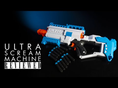 Nerf Ultra Scream Machine--Flywheel semi-automatic Nerf Blaster--Is it worth the money?