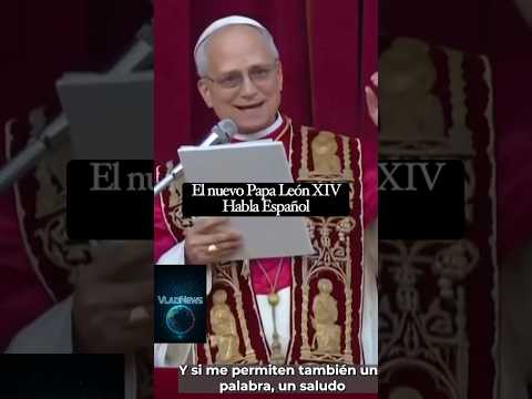 The new Pope Leo XIV Mamda Greetings to Chiclayo Peru 🇵🇪