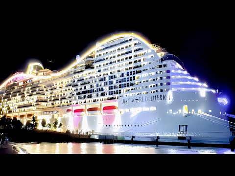 MSC World America Cruise Ship Full Tour | MSC Cruises' Newest and Largest Ship (4K Video)