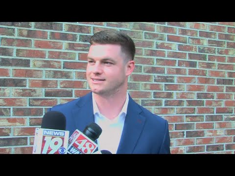 Super Bowl Winner Reed Blankenship comes home to West Limestone High
