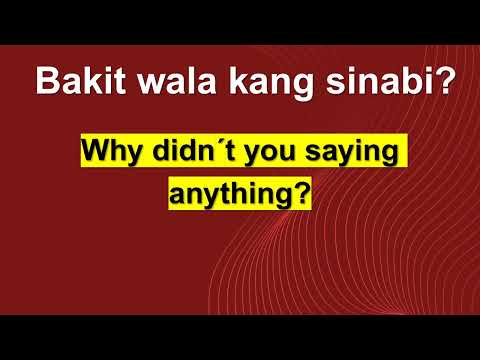 TAGALOG ENGLISH PHRASES