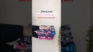 Amazon co-ord set haul🌺 |Amazon Finds| #amazonhaul #amazonfashion #coordset #officewear #ethnicwear