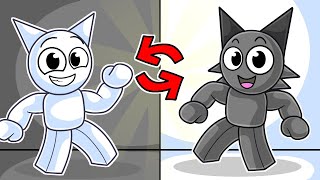 We SWAPPED COLORS In Roblox!