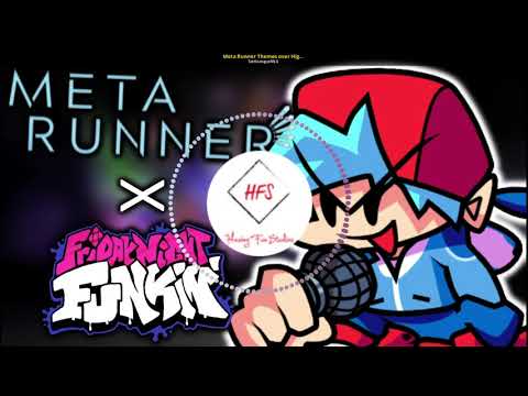 Friday Night Funkin Audio Visualizer (Always Running from Meta Runner)