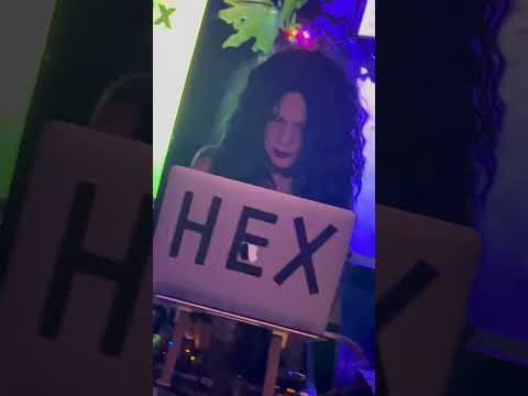 Hex Embrace Goth Night Black Leather The Box #dj Blue Lagoon #edm #electronica  #goth #rave #leather