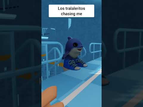 Los tralaleritos chasing me 😱🥰#newgameinroblox #robloxgameplay #roblox