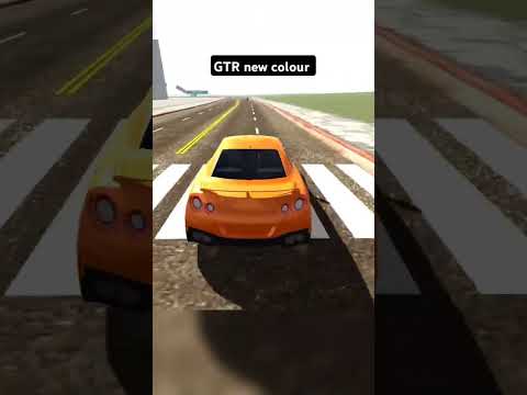 indian bike driving 3d game GTR car New colour 😮😮#ppjfflover #viralvideo