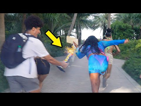 Fake Firework Prank!
